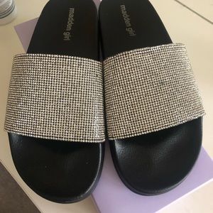 Madden Glitter Slides